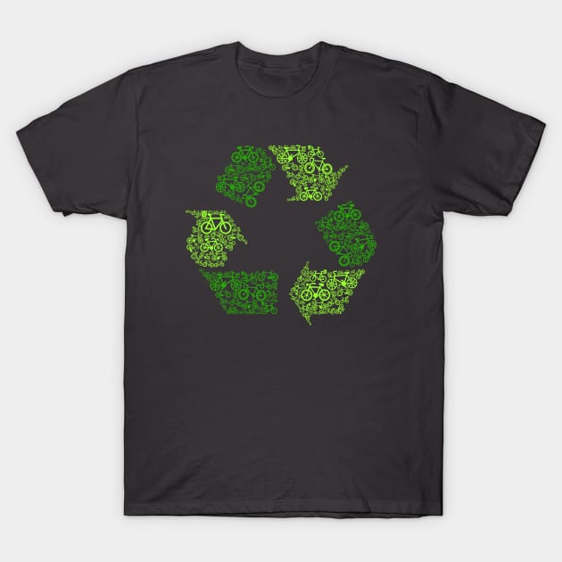 Recycle Cycle T-Shirt by machmigo